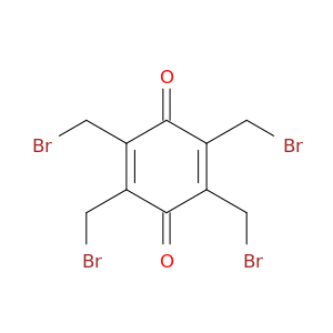 2,5-Cyclohexadiene-1,4-dione, 2,3,5,6-tetrakis(bromomethyl)-