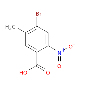 4-Bromo-5-methyl-2-nitrobenzoic acid