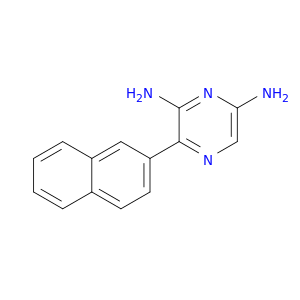 2,6-DIAMINO-3-(2-NAPHTHALENYL)-PYRAZINE