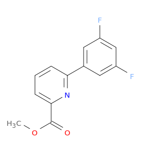 2-Pyridinecarboxylic acid, 6-(3,5-difluorophenyl)-, methyl ester