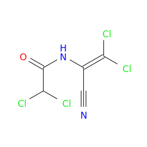 Acetamide, 2,2-dichloro-N-(2,2-dichloro-1-cyanoethenyl)-