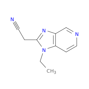 1H-Imidazo[4,5-c]pyridine-2-acetonitrile, 1-ethyl-