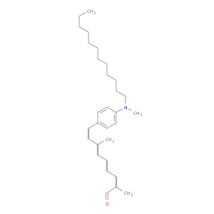2,4,6,8-Nonatetraenal, 9-[4-(dodecylmethylamino)phenyl]-2,7-dimethyl-