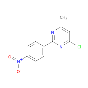 4-Chloro-6-methyl-2-(4-nitrophenyl)pyrimidine