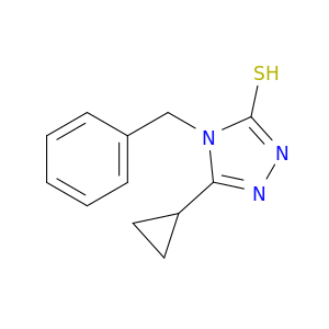 4-Benzyl-5-cyclopropyl-4H-1,2,4-triazole-3-thiol