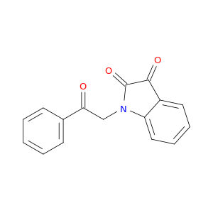 1H-Indole-2,3-dione, 1-(2-oxo-2-phenylethyl)-