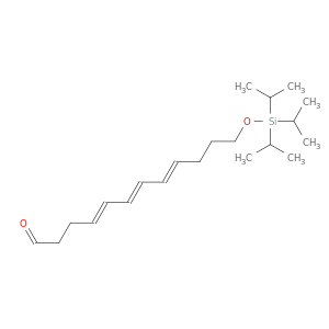 4,6,8-Dodecatrienal, 12-[[tris(1-methylethyl)silyl]oxy]-, (4E,6E,8E)-