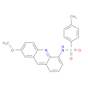 Benzenesulfonamide, N-(7-methoxy-4-acridinyl)-4-methyl-