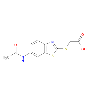 2-[[6-(乙酰氨基)-2-苯并噻唑基]硫酸