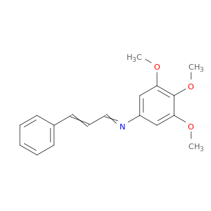 Benzenamine, 3,4,5-trimethoxy-N-(3-phenyl-2-propenylidene)-