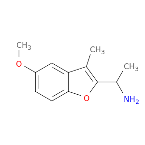 1-(5-Methoxy-3-methyl-1-benzofuran-2-yl)ethan-1-amine
