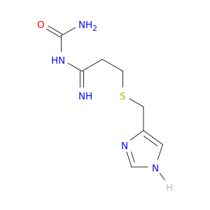 Propanimidamide, N-(aminocarbonyl)-3-[(1H-imidazol-4-ylmethyl)thio]-