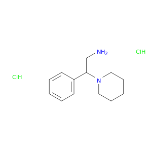 [2-Phenyl-2-(1-piperidinyl)ethyl]amine Dihydrochloride