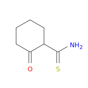 Cyclohexanecarbothioamide, 2-oxo-