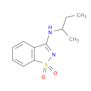 N-BUTAN-2-YL-9,9-DIOXO-9-THIA-8-AZABICYCLO[4.3.0]NONA-1,3,5,7-TETRAEN-7-AMINE