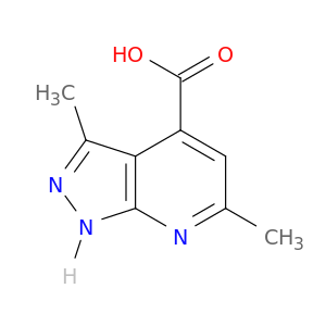 3,6-Dimethyl-1H-pyrazolo[3,4-b]pyridine-4-carboxylic Acid