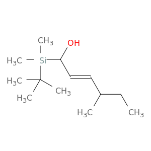 2-Hexen-1-ol, 1-[(1,1-dimethylethyl)dimethylsilyl]-4-methyl-, (2E)-
