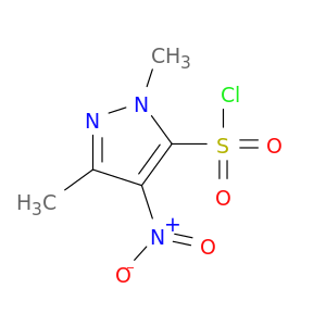 1H-Pyrazole-5-sulfonyl chloride, 1,3-dimethyl-4-nitro-