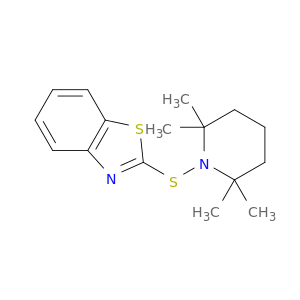 Piperidine, 1-(2-benzothiazolylthio)-2,2,6,6-tetramethyl-