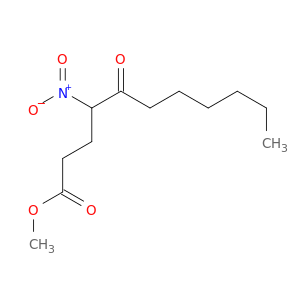 Undecanoic acid, 4-nitro-5-oxo-, methyl ester