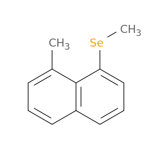 Naphthalene, 1-methyl-8-(methylseleno)-