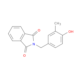 1H-ISOINDOLE-1,3(2H)-DIONE, 2-[(4-HYDROXY-3-METHYLPHENYL)METHYL]-