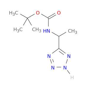 tert-butyl N-[1-(2H-1,2,3,4-tetrazol-5-yl)ethyl]carbamate