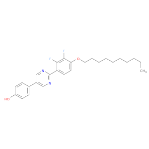 Phenol, 4-[2-[4-(decyloxy)-2,3-difluorophenyl]-5-pyrimidinyl]-