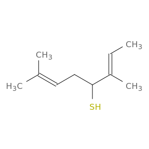 2,6-Octadiene-4-thiol, 3,7-dimethyl-, (E)-