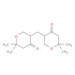 4H-Pyran-4-one, 3,3'-methylenebis[tetrahydro-6,6-dimethyl-