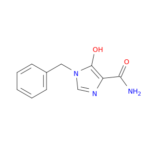 1H-Imidazole-4-carboxamide, 5-hydroxy-1-(phenylmethyl)-