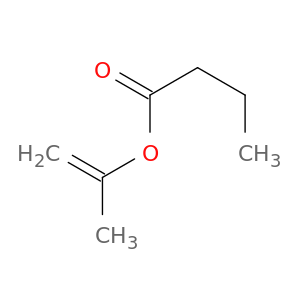Butanoic acid, 1-methylethenyl ester