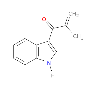 1-(1H-indol-3-yl)-2-methylprop-2-en-1-one