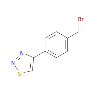 4-[4-(溴甲基)苯基]-1,2,3-噻二唑