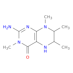 4(3H)-Pteridinone, 2-amino-5,6,7,8-tetrahydro-3,6,7,8-tetramethyl-