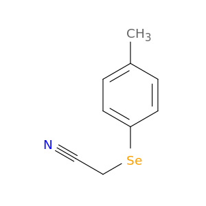 Acetonitrile, [(4-methylphenyl)seleno]-