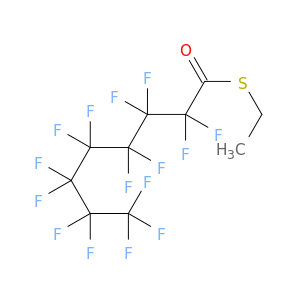 Octanethioic acid, pentadecafluoro-, S-ethyl ester