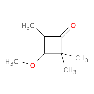 3-methoxy-2,2,4-trimethylcyclobutan-1-one