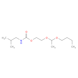 Carbamic acid, (2-methylpropyl)-, 2-(1-butoxyethoxy)ethyl ester