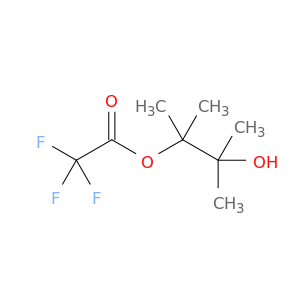 Acetic acid, trifluoro-, 2-hydroxy-1,1,2-trimethylpropyl ester