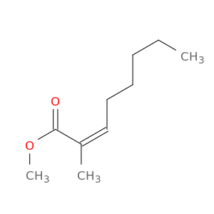 2-Octenoic acid, 2-methyl-, methyl ester, (Z)-