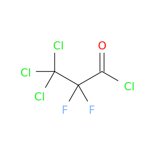Propanoyl chloride, 3,3,3-trichloro-2,2-difluoro-