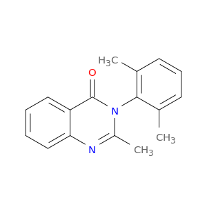2-METHYL-3-(2,6-XYLYL)-4(3H)-QUINAZOLINONE