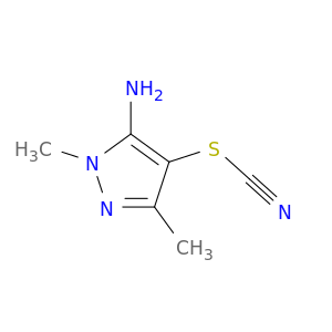 [(5-amino-1,3-dimethyl-1H-pyrazol-4-yl)sulfanyl]formonitrile