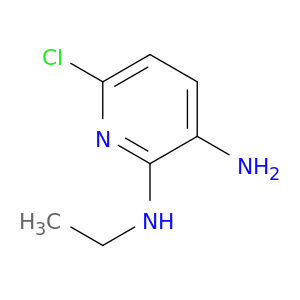 2,3-Pyridinediamine, 6-chloro-N2-ethyl-