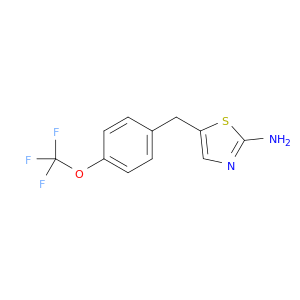 5-{[4-(Trifluoromethoxy)phenyl]methyl}-1,3-thiazol-2-amine