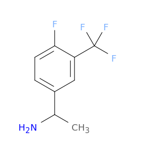 1-[4-Fluoro-3-(trifluoromethyl)phenyl]ethan-1-amine