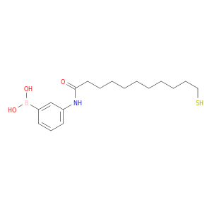 Boronic acid, [3-[(11-mercapto-1-oxoundecyl)amino]phenyl]-