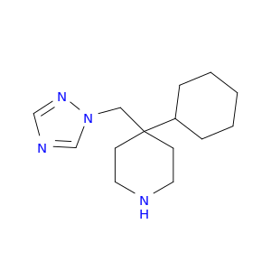 Piperidine, 4-cyclohexyl-4-(1H-1,2,4-triazol-1-ylmethyl)-