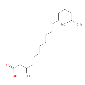 Heptadecanoic acid, 3-hydroxy-16-methyl-
